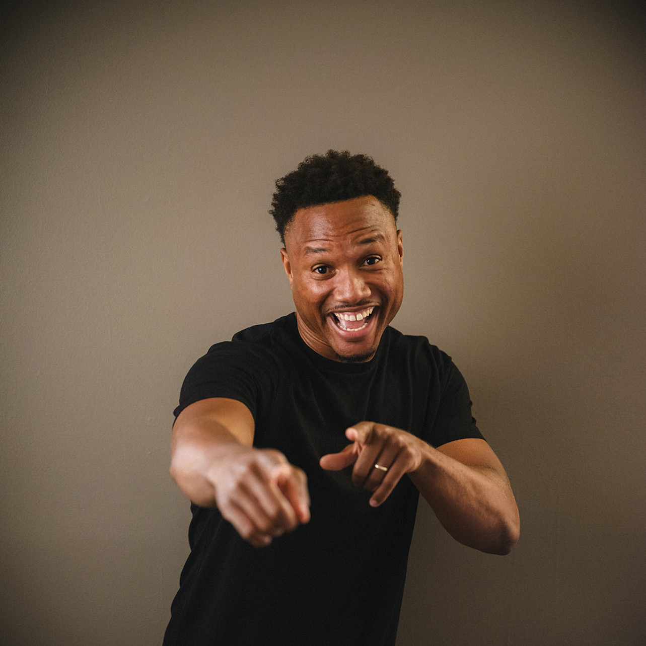 Sharief Johnson comedy portrait